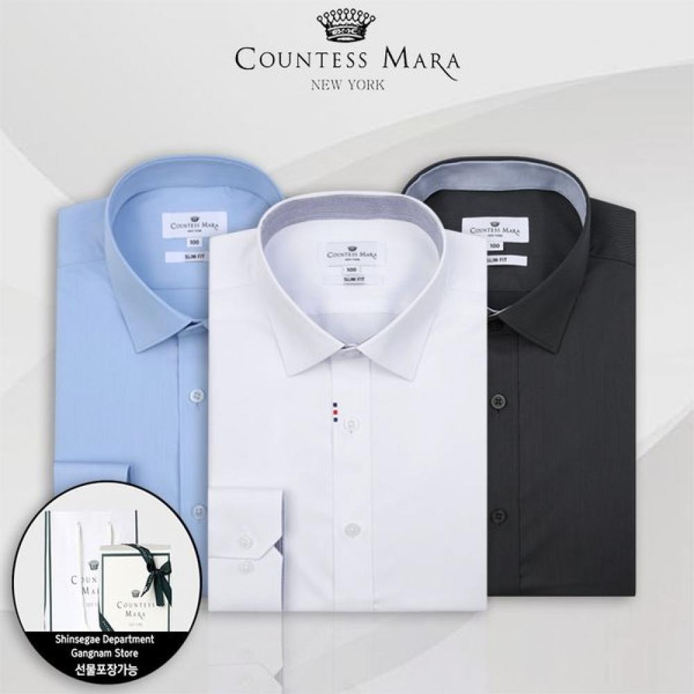 CounteSS Mara Men S Wrinkle Free Spandex dreSS Shirt Long Sleeve Choice 09 (long sleeve/slim fit)/105