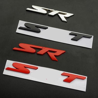 1 Stück Metall 3D Auto Heckklappen Aufkleber Für Srt Emblem Abzeichen Sxt Challenger Durango Viper Caliber Kühlergrill Emblem Abzeichen Dekoration