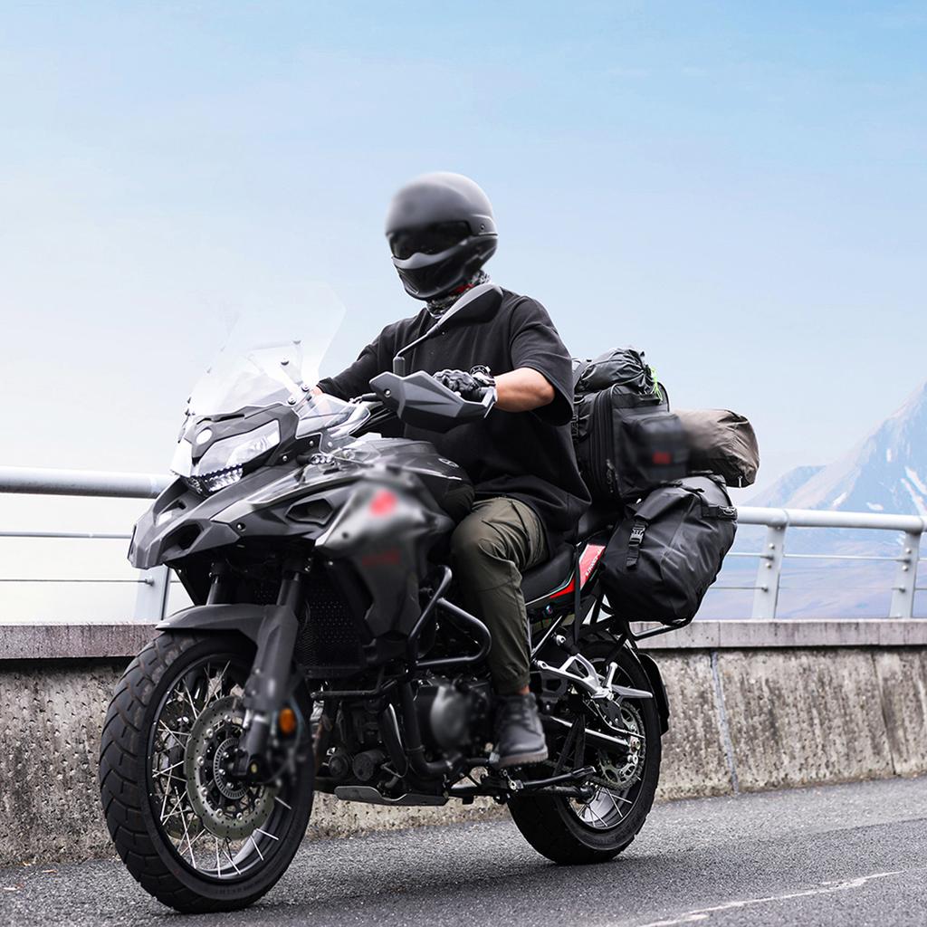 Motorcycle Rearseat Bag Large Capacity Motorcycle Bag Motorcycle Riding Rear Bag Motorcycle Tools Storage Side Bag
