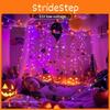 20m 200 Led With 8 Lighting Modes Halloween Decoration Hanging Light String