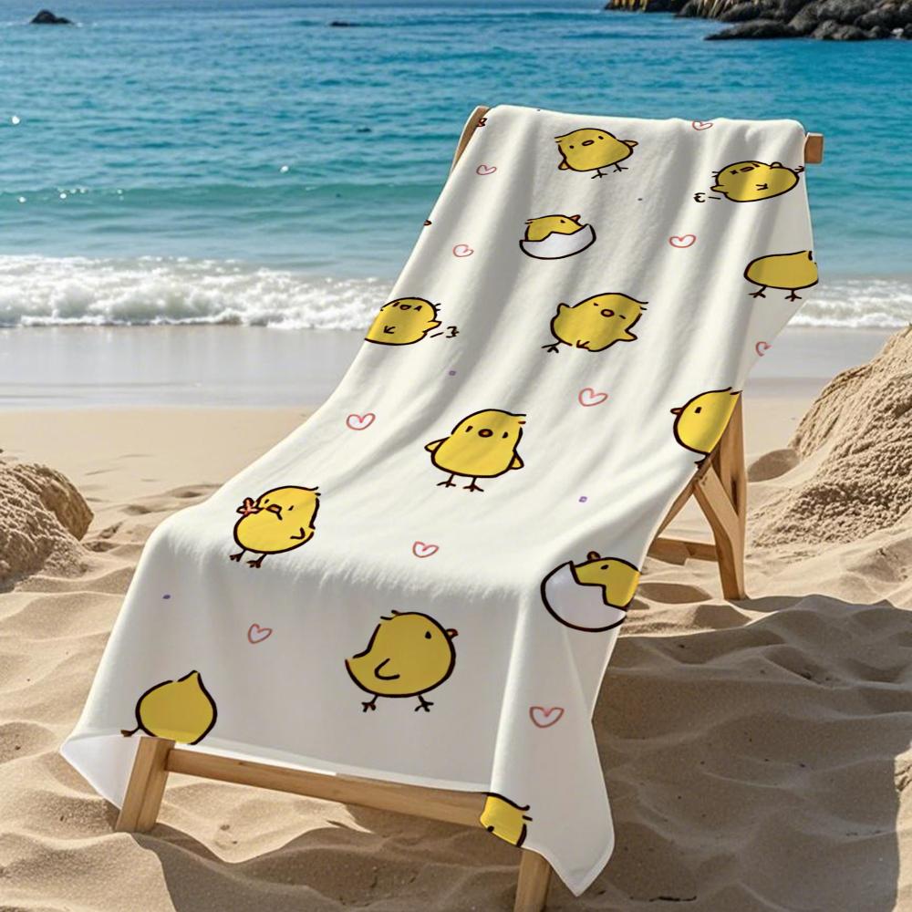 Cute-ChirpS Towel Five-Star Hotel Quality Eco-Friendly Ultra Soft Thick Towels & Beach Towels
