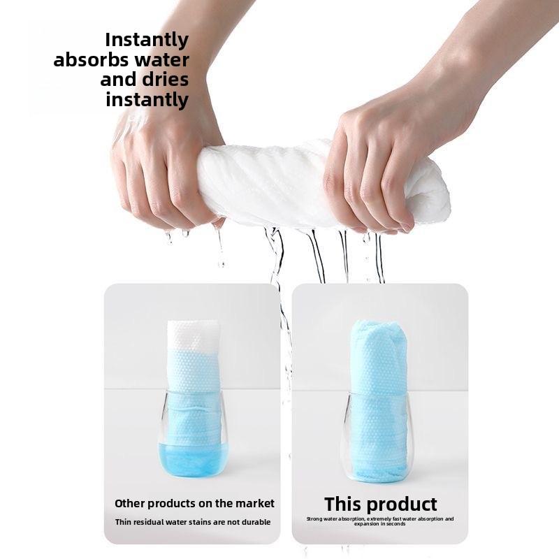 Pet disposable bath towel large thickened dog cat special pet store bath absorbent towel quick drying