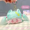 Hair Vegetable Explosive Sausage Mouth Small Pendant Plush Keychain Decor Bag