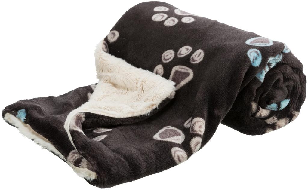 Trixie Jimmy Dog Blanket, Protects Armchairs and Sofas, 100 X 70 Cm, Taupe/Beige