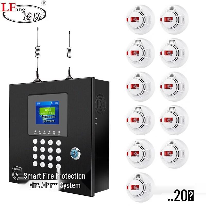 

LFang Wireless Smoke Detector with Fire Alarm