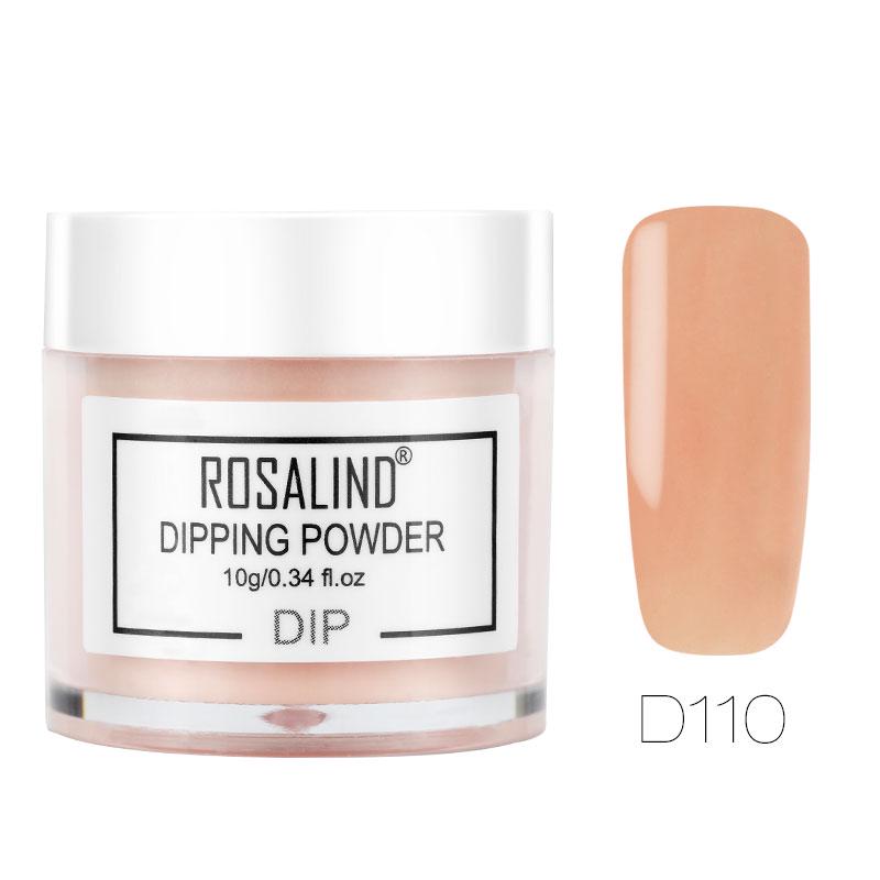 ROSALIND 10g Nail Dipping Powder Acrylic Power Natural Dry Nail Extension Art Design Decorations