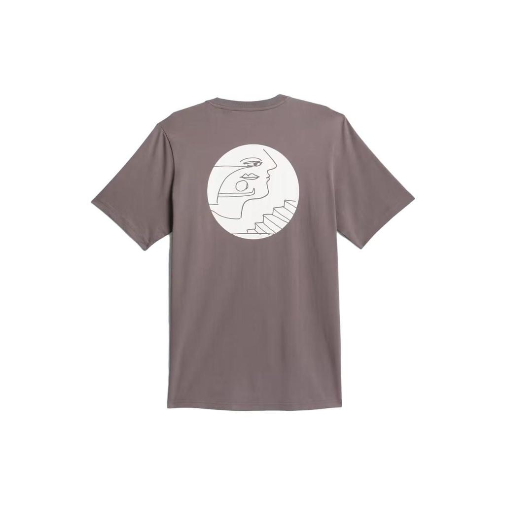 Adidas Shmoofoil Overseer Short Sleeve Tee Charcoal/Core White Men Streetwear IU0094