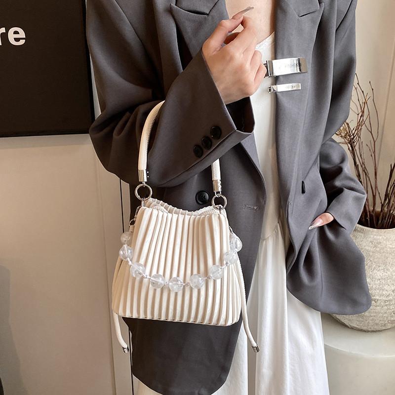 IELGY женская универсальная сумка-мессенджер со складками — фото 4