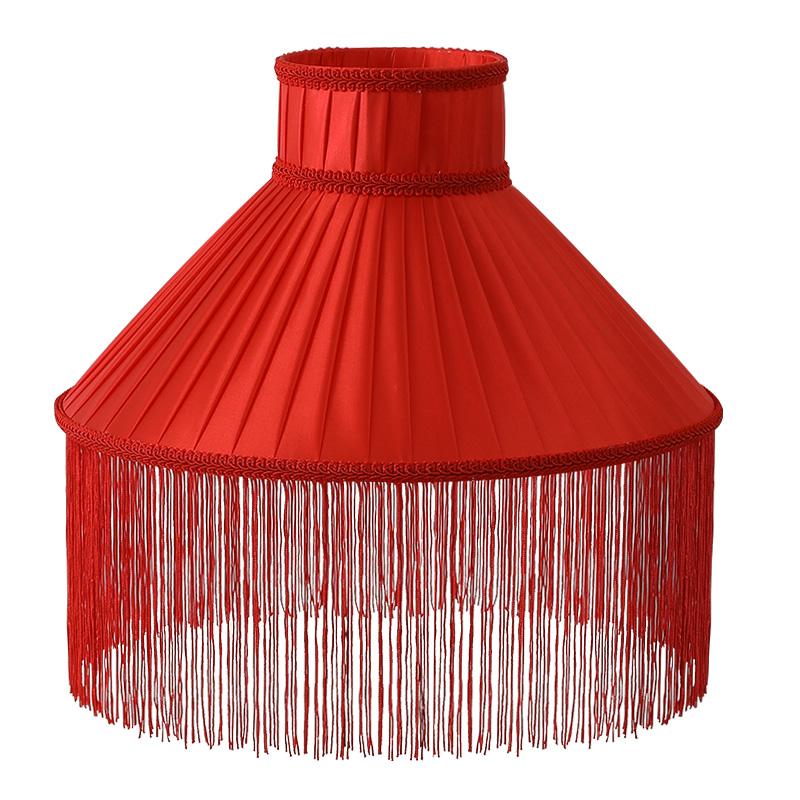 Lampshade E27 Minimalist Fabric Tassel Lamp Cover Dining Living Room Bedroom Table Lamp Shade Chandelier Floor Lamp Wall