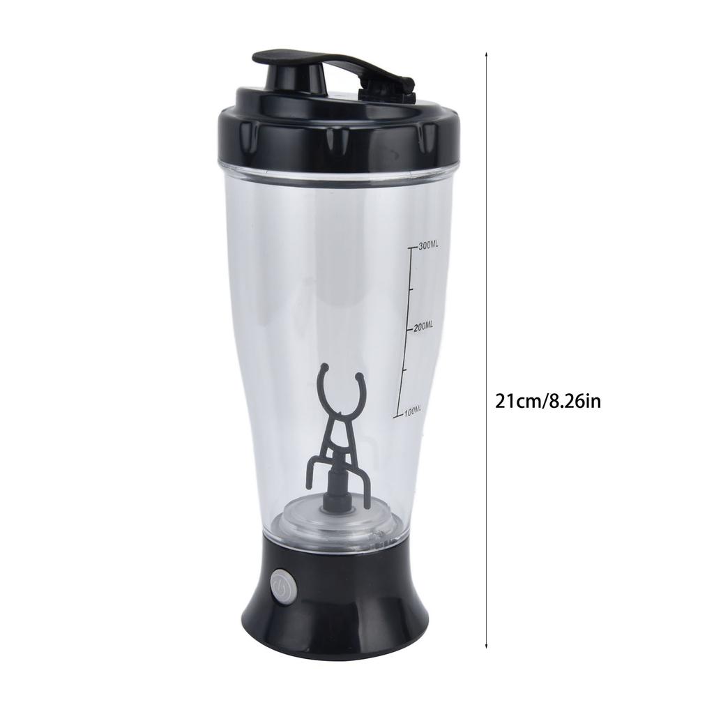 Electric Mixing Cup Simple 350ml Coffee Milk Shaking Bottle Automatic Shaker Cup