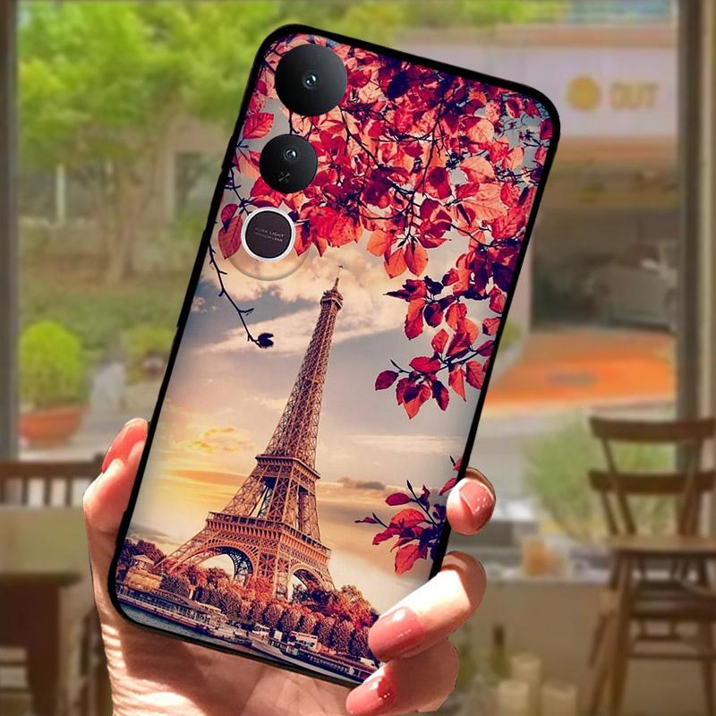 For Vivo V50 Lite 4G Case V2441 Cover Fashion Lion Painted Soft TPU Silicone Phone Case For Vivo V 50 V50Lite 5G V2440 Fundas