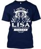 Team Lisa Lifetime Member Legend T-Shirt Made In the USA Size S To 5XL