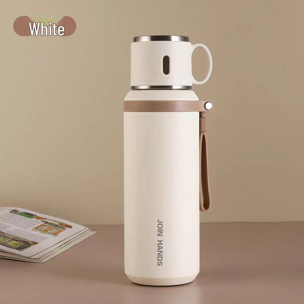 316 Stainless Steel Large Outdoor Thermos Cup for Tea and Water, Portable for Men, Women, and Students