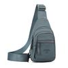 Borsa a petto resistente in tessuto Oxford con tasche multiple – Borsa a tracolla leggera unisex per viaggi, attività all'aperto e uso quotidiano