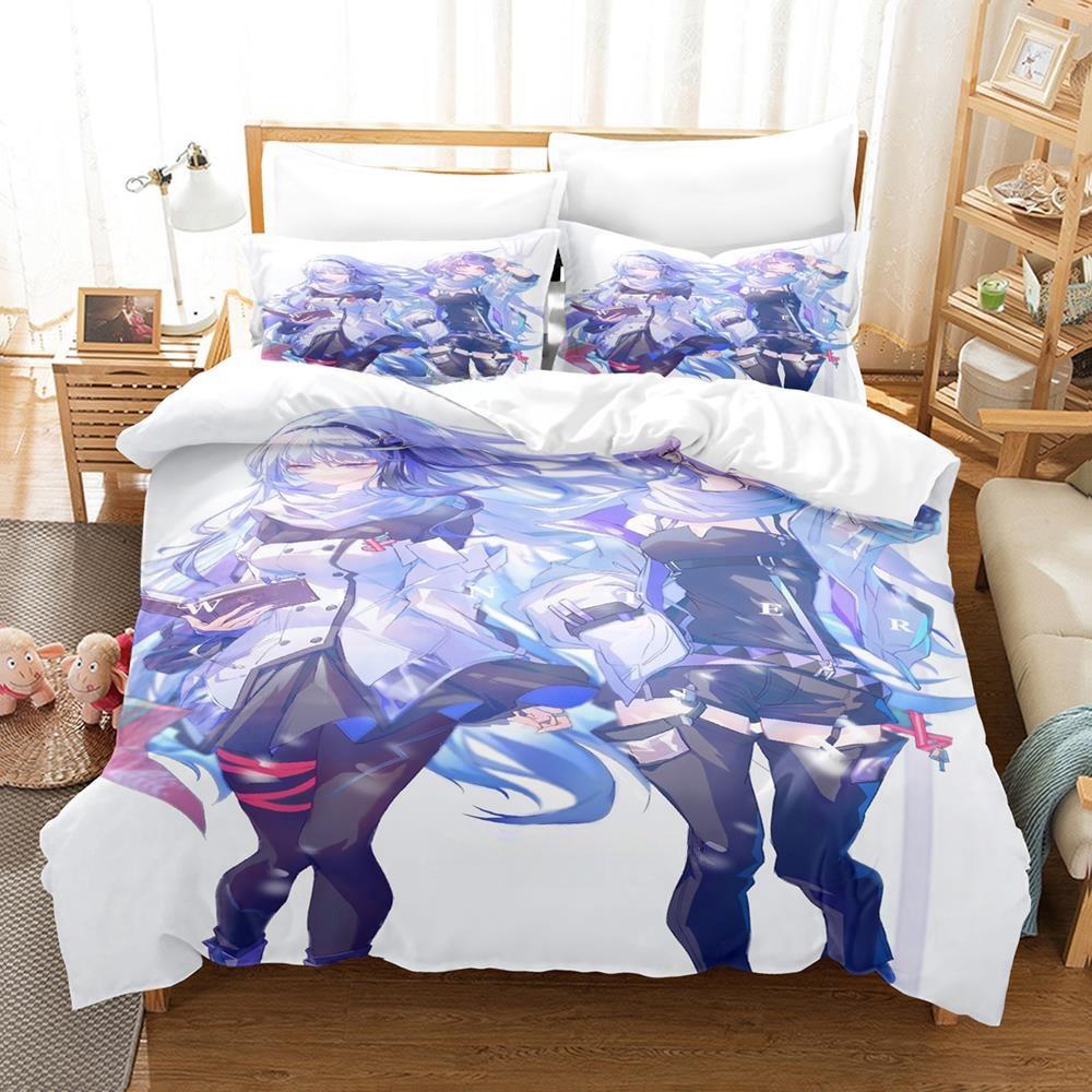 New Game Girls' Frontline: Neural Cloud Bedding Set Single Twin Full Queen King Size Bed Set Adult Kid Bedroom Duvet cover Sets