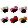 Stylish Bowknot Headband Infant Wig Bangs Hairpiece 0-1Y Newborns Headwear Solid Color Hairband Decor for Baby Girls