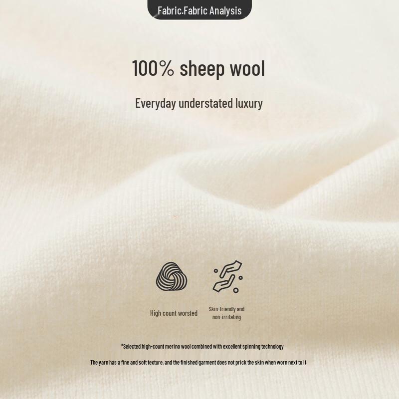 Navigare Men's Full Wool Half-Zip Polo Knit Sweater