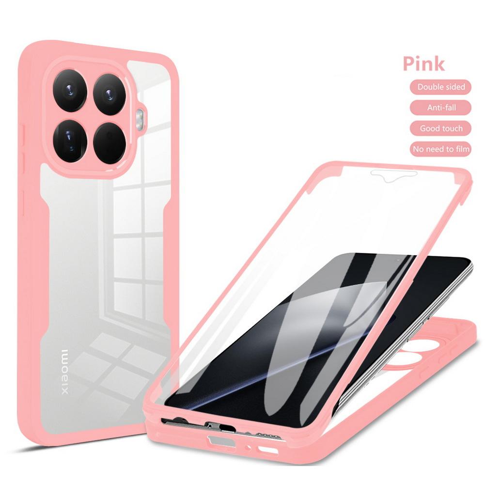 360 Fully Coverage Body Screen Clear Protector Phone Case For Xiaomi 15 14 13 12 11 Ultra T/Pro Shockproof Silicone Bumper Cover