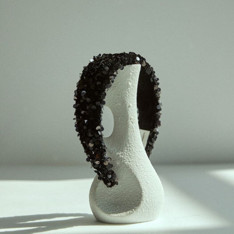 Elizabeth Moments Sequin Velvet Headband