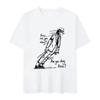 2026 Klassisch Michael Jackson Geht es dir gut Druck Punk Rock Mode Kurzarm T-Shirt Unisex DAMEN Baumwolle Gemütliches T-Shirt Ins Y2k