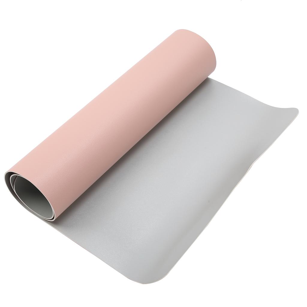 DoubleSided Table Mat Multifunctional Waterproof Leather Writing Desk Mouse Pad
