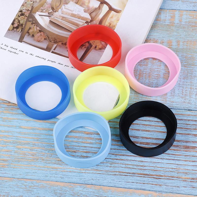6.5Cm Outdoor Silicone Round Nonskid Water Bottle Mug Cup Sleeve Cover