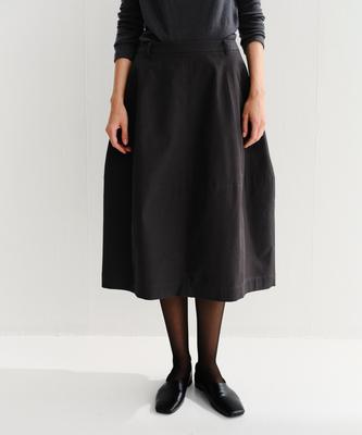 EAAH Liv Volume Cotton Skirt (Charcoal)