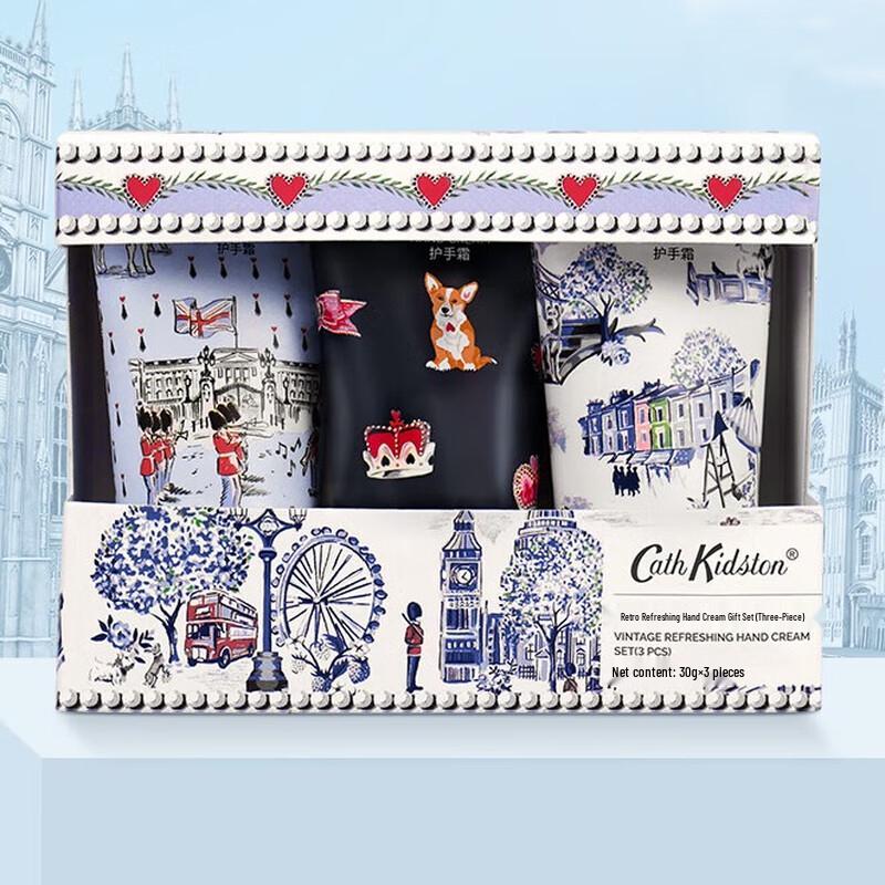 Cath Kidston Vintage Fresh Hand Cream Trio Gift Set