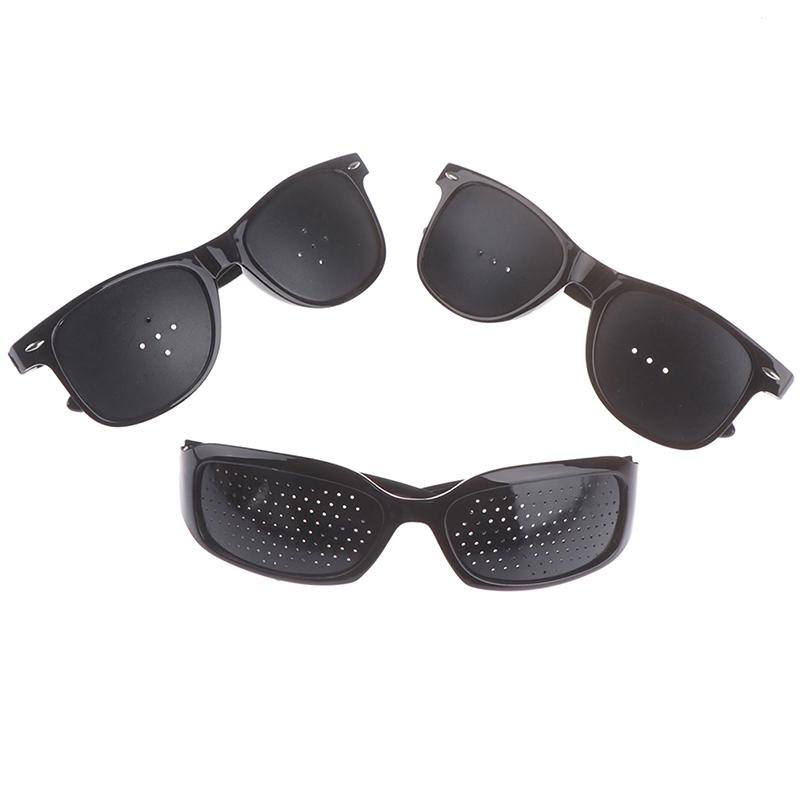 Unisex Eyes Correction Exercise Eyesight Vision Care Improvement Pinhole Glasses