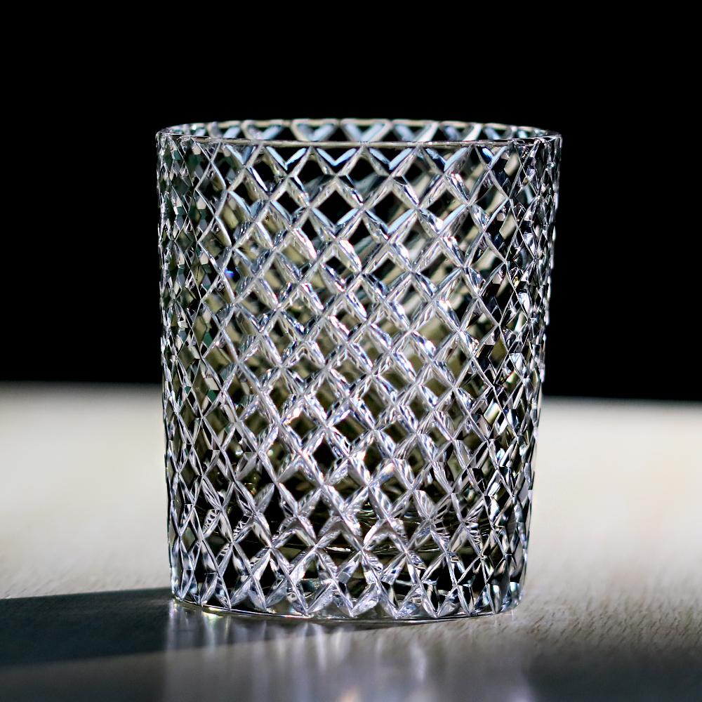 

24% Pbo Lead Crystal Whiskey Glass Hand Cut Edo Kiriko Craft Luxury Whisky Tumbler Cup 250Ml Gift For Men 201-300ml серый