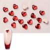 10Pcs Nail Ornament Eye-catching Vibrant Color 2 Styles Nail Rhinestone DIY Nail Making
