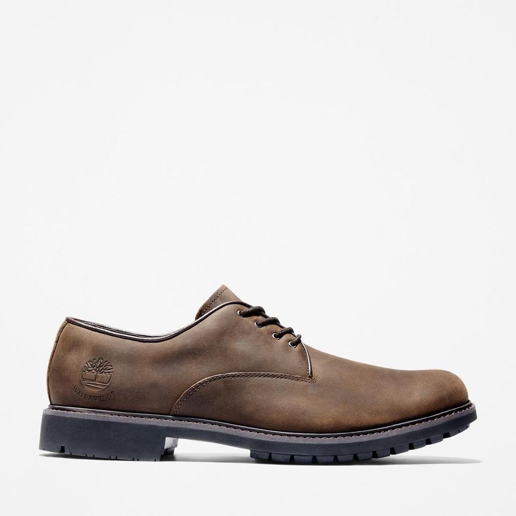 Timberland Stormbacks Lace-Up Waterproof Shoes for Men, Dark Brown, Size 10.0 / 28.0cm, TB15550R2421