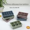 6/15 Grid Big Ice Tray Mold Giant Jumbo Large Food Grade Silicone Ice Cube Square Tray Mold Diy Ice Maker Ice Cube Tray With Lid