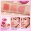 Air Cushion Blush Matt Natürlich Aufhellend Rosiger Teint Multifunktionales Nude-Make-up Flüssig-Rouge Gesichtsretusche