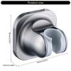 Adjustable Shower Head Holder with Strong Adhesive Not Drill Installation Shower Head Brackets for Bathroom Showers