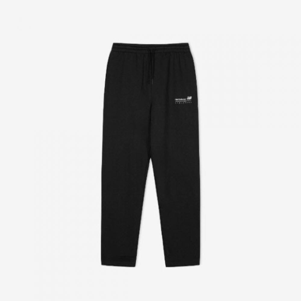 New Balance Широкие флисовые брюки с принтом Уни Eqs Nbmlf42103 19 90