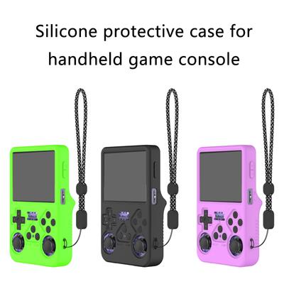 Husă de protecție Carcasă din silicon rezistentă la zgârieturi pentru consola de jocuri R36S Manșon de piele Gamepad Carcasă rezistentă la praf Accesoriu pentru jocuri