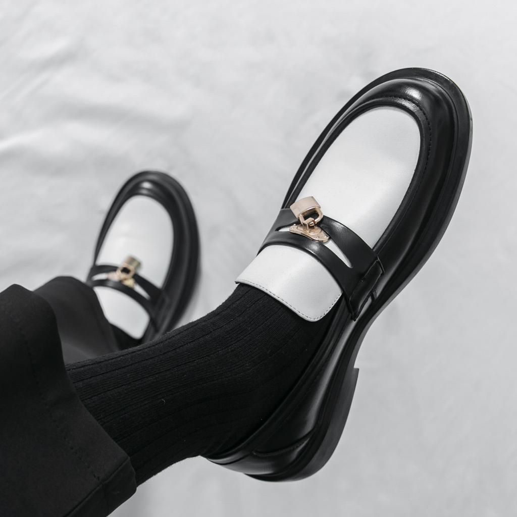 Fashion Luxury Trends Mens Casual Business Shoes Leather Men Loafers Handmade Slip-On Flats Leisure Walk Mocasines Quality Driving Shoes