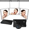 Eastbury height angle visible makeup wide viewing HD mirror visible back of 5x magnification included 3-way mirror, self-cutting, adjustable, 360°