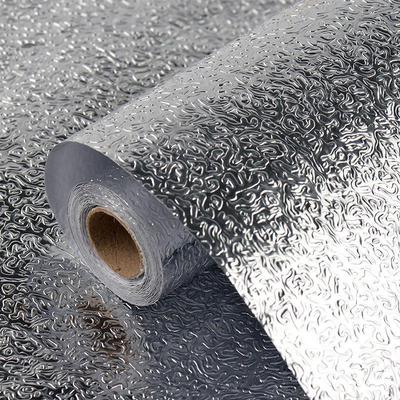 Folia aluminiowa samoprzylepna wodoodporna naklejka kuchenna na kuchenki i szafki