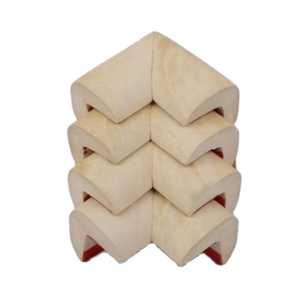 

Kids 2m Desk Edge Guard Strip Soft Self Adhesive Baby Safety Protector NBR Wood Grain Wall Corner Protector Children