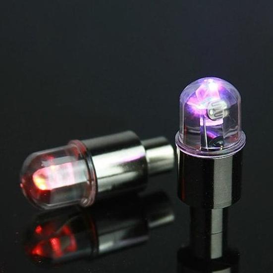 Wheel Light Waterproof Corrosion Resistant Alloy Wheel Valve Cap Light for Car