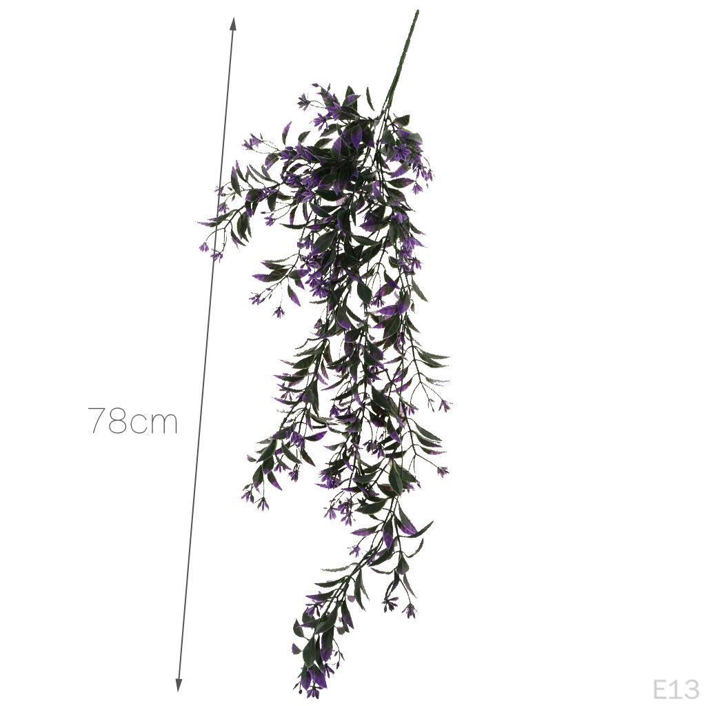 1 Bouquet 5 Branches Artificial Flower Garland Home Kitchen Garden Office Wedding Wall Decor