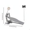 Bass Drum Pedal with Felt Beater Single Textured for Drummers, Rehearsals, Live
