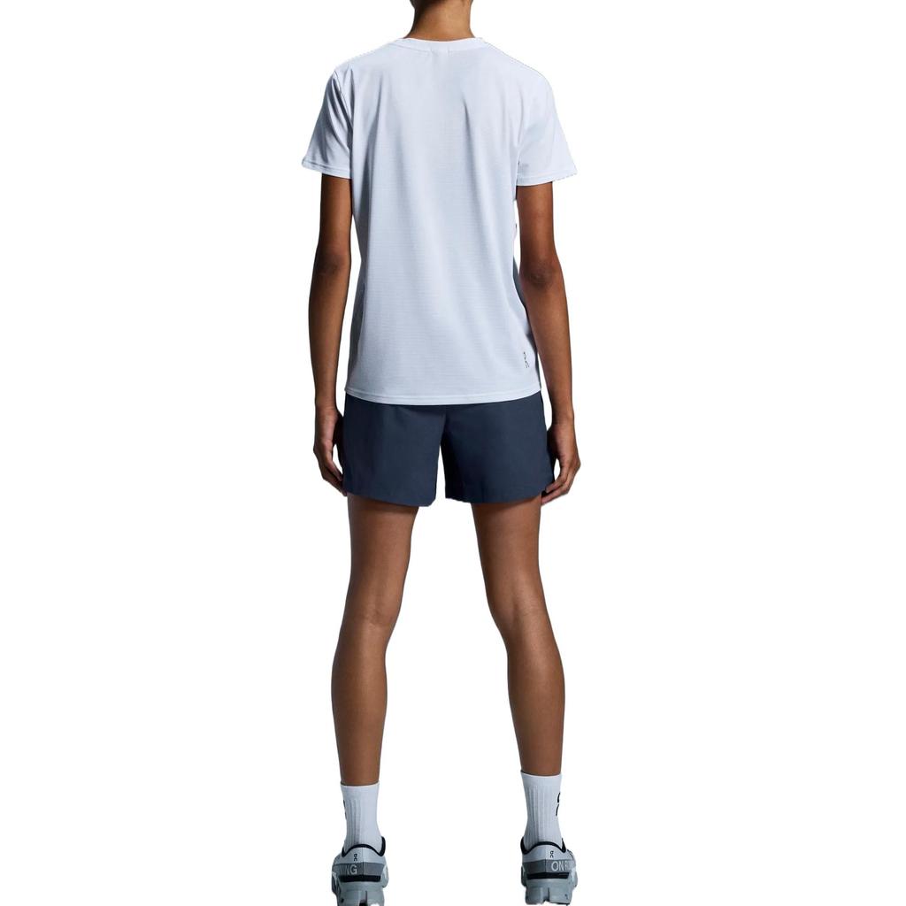 Su Core Comoda Morbida Traspirante Sportiva Girocollo Manica Corta T-shirt Donna T-shirt Bianca 1WE10580069