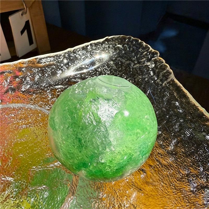 Ghiaccio Tritato Fatto a Mano Palla Morbida Fragola Kiwi Frutta Sicuro per il Congelatore Suono ASMR Soddisfacente Giocattolo Spremibile Decompressione Regalo