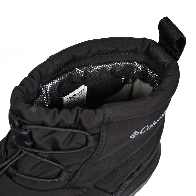 Columbia Yellow Tail Shorty Waterproof YU2743 Rain and Snow Size and Omni-Heat Boots, Black, 010, Short, (Black, 24.0, Men's Women's) [Used]