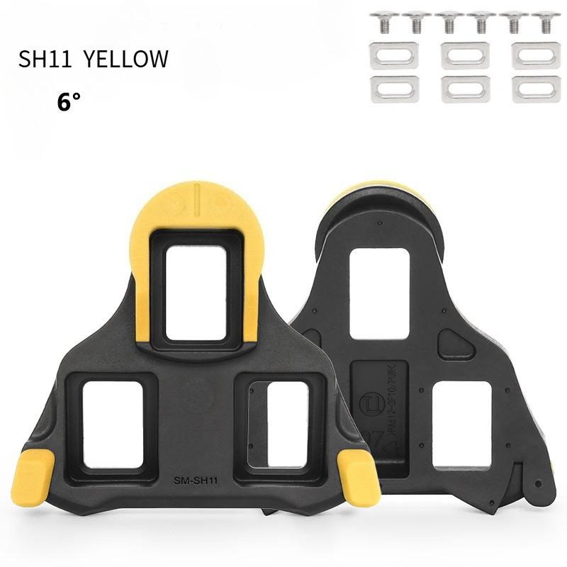 ATWEINA Bike SPD Anti-skid Lock Treads MTB Road Bike Universal SH10 SH11 SH12 Buckle Cycling Equipment Cleats Pedals Plate Clip SH11
