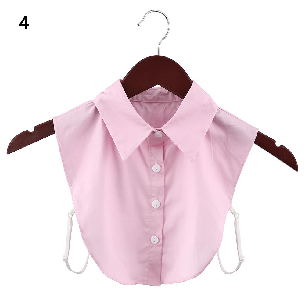 Classic Women Cotton Lace Fake Collar Vintage Detachable Clothes Accessories Lapel Blouse Top Shirt Collar False Collar DropShip