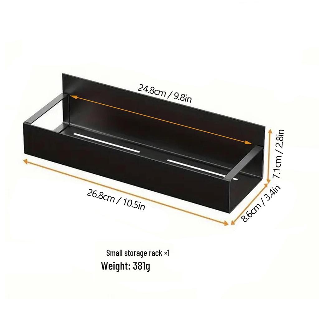 Magnetic Wall-Mounted Refrigerator Storage Shelf